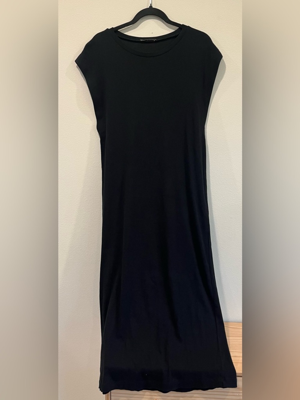 Zara Black Ribbed Tank Top